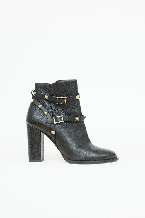 Valentino Rockstud Ankle Boot