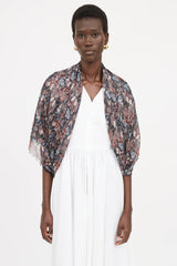 Valentino Multi Print Scarf