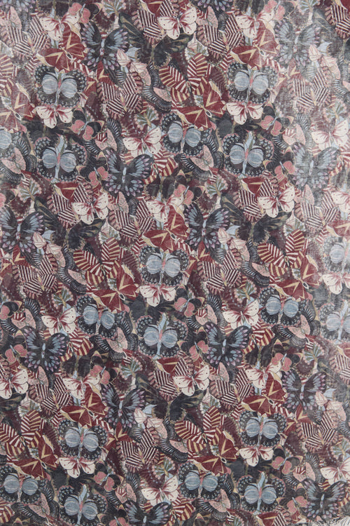 Valentino Multi Print Scarf