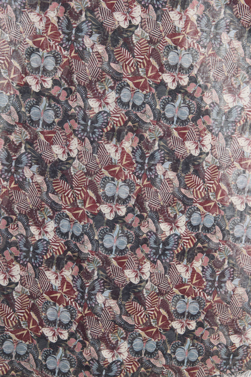 Valentino Multi Print Scarf