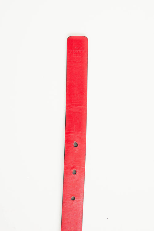 Valentino Reversible VLogo Belt