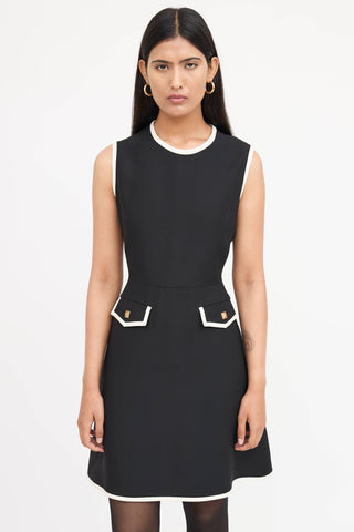 Valentino Crepe Couture Dress