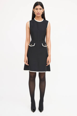 Valentino Crepe Couture Dress