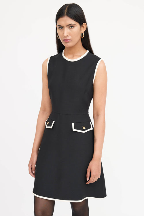 Valentino Crepe Couture Dress