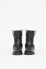 Valentino Quilted Rockstud Ankle Boot