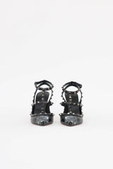 Valentino Rose Rockstud Pump