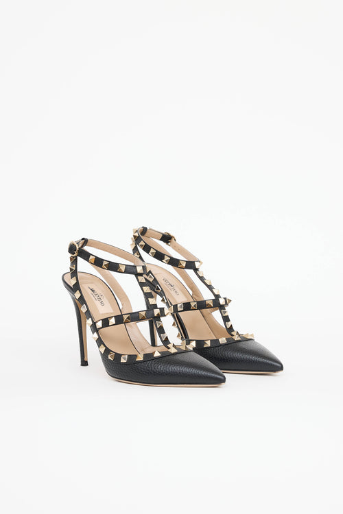 Valentino Rockstud Caged Pump