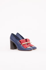 ValentinoLeather Uptown Fringe Pump