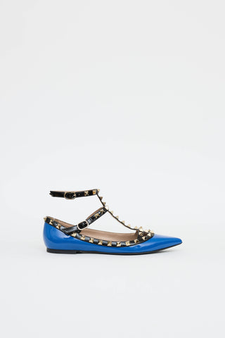 Valentino Rockstud Cage Flat