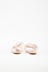 Valentino PVC & Leather Dolly Bow Sandal