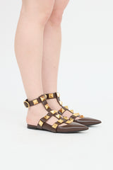 Valentino Roman Rockstud Flat