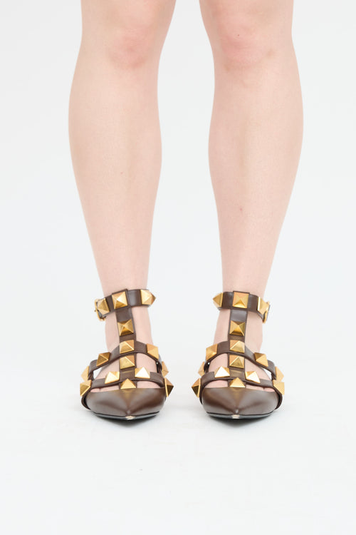 Valentino Roman Rockstud Flat