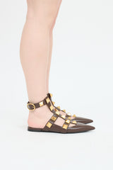 Valentino Roman Rockstud Flat