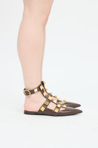 Valentino Roman Rockstud Flat