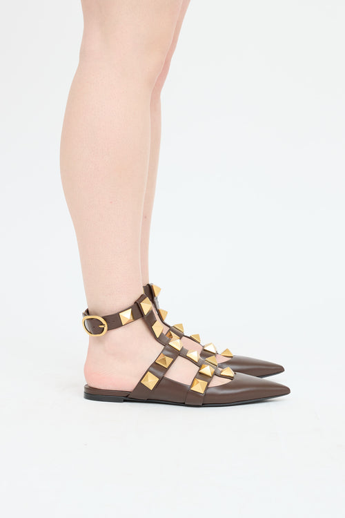 Valentino Roman Rockstud Flat