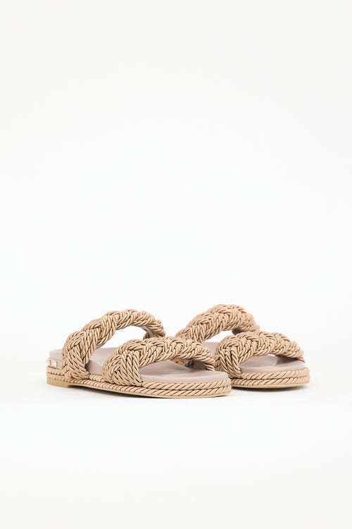 Valentino Rope Torchon Sandal