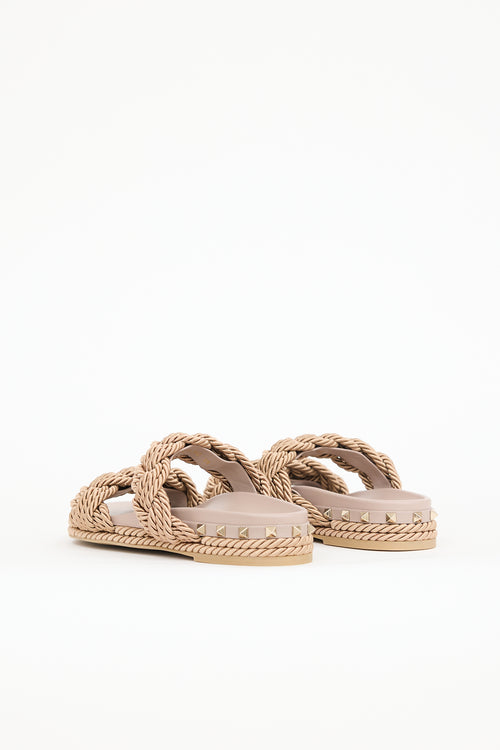 Valentino Rope Torchon Sandal