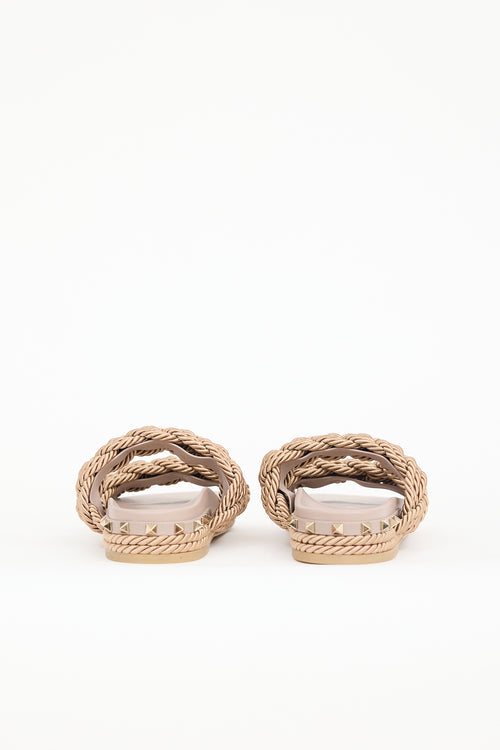 Valentino Rope Torchon Sandal