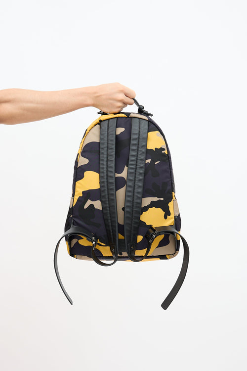 Valentino Camo Rockstud Backpack