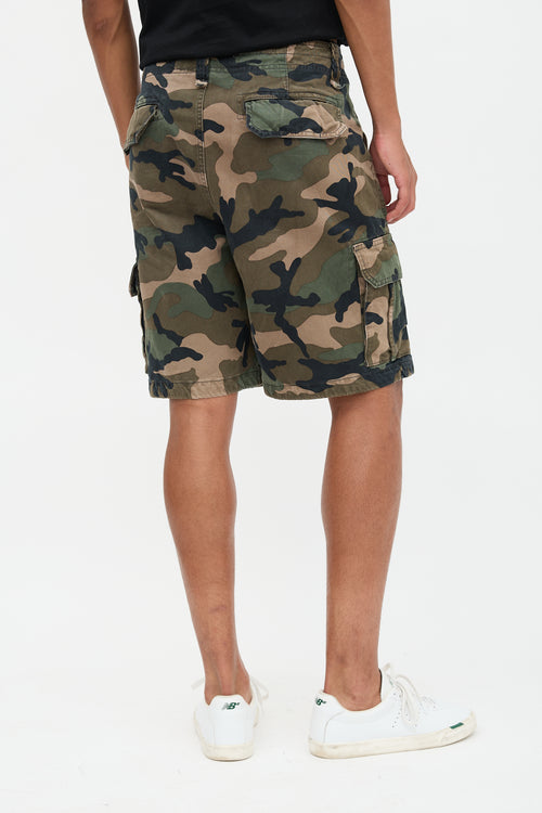 Valentino Camo Bermuda Shorts