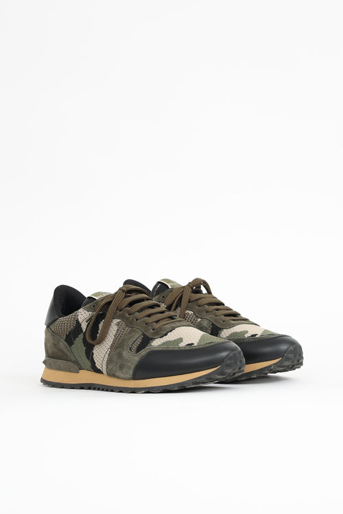 Valentino Camo Rockrunner Sneaker
