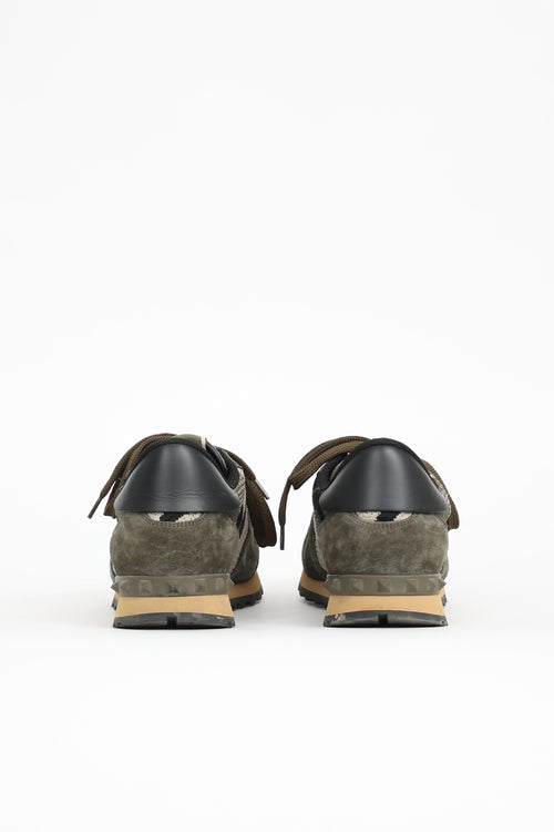 Valentino Camo Rockrunner Sneaker