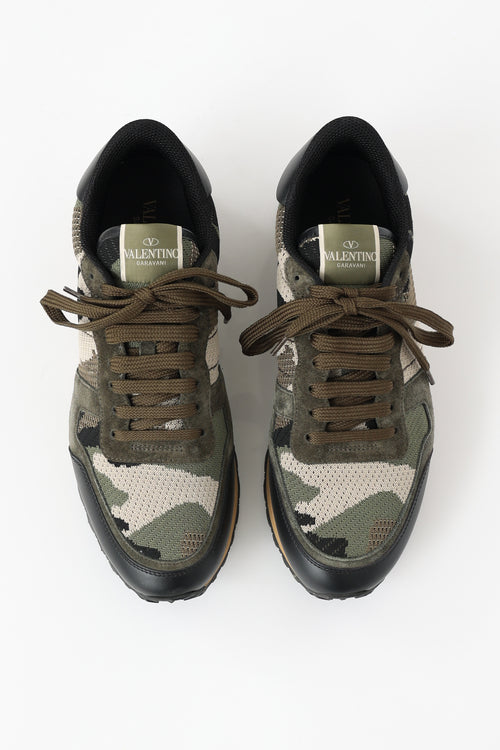 Valentino Camo Rockrunner Sneaker