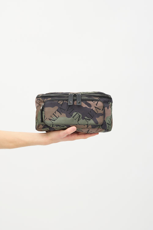 Valentino Camouflage VLTN  Belt Bag