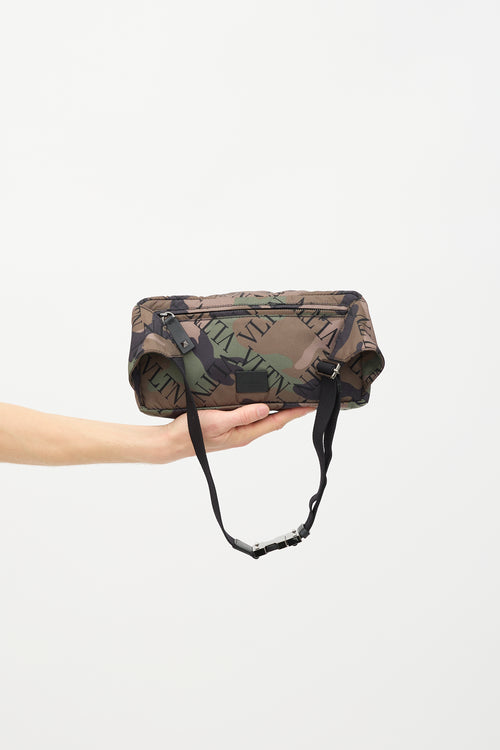 Valentino Camouflage VLTN  Belt Bag