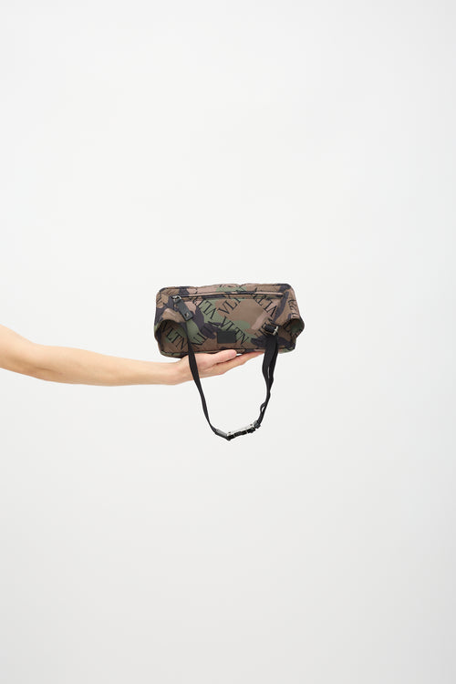 Valentino Camouflage VLTN  Belt Bag