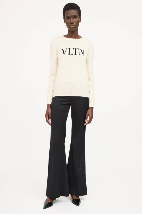 Valentino Knit Logo Sweater