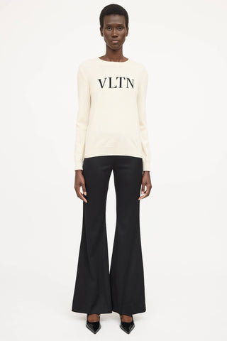 Valentino Knit Logo Sweater
