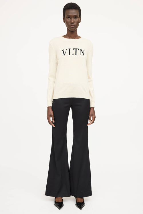 Valentino Knit Logo Sweater