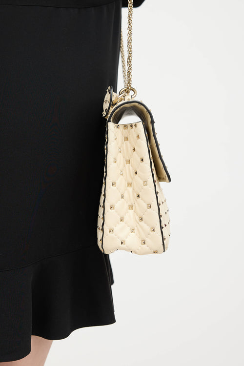 Valentino Leather Rockstud Spike Bag