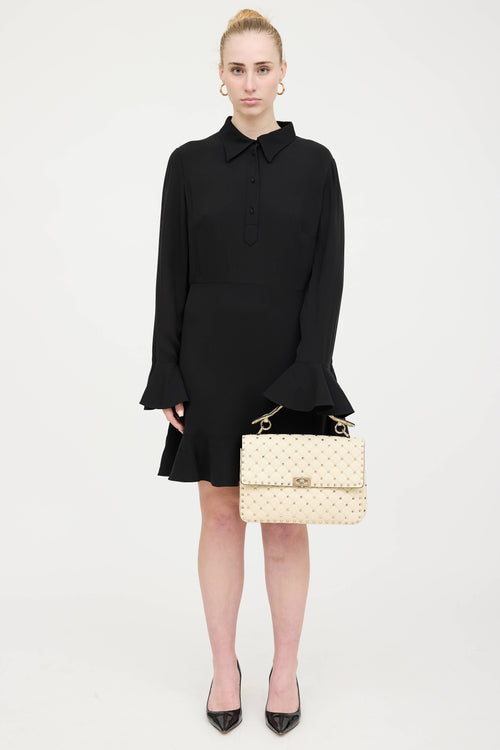 Valentino Leather Rockstud Spike Bag