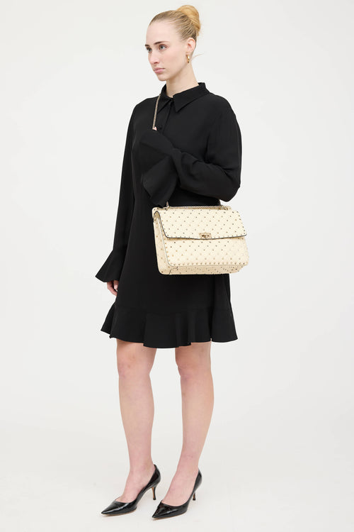 Valentino Leather Rockstud Spike Bag