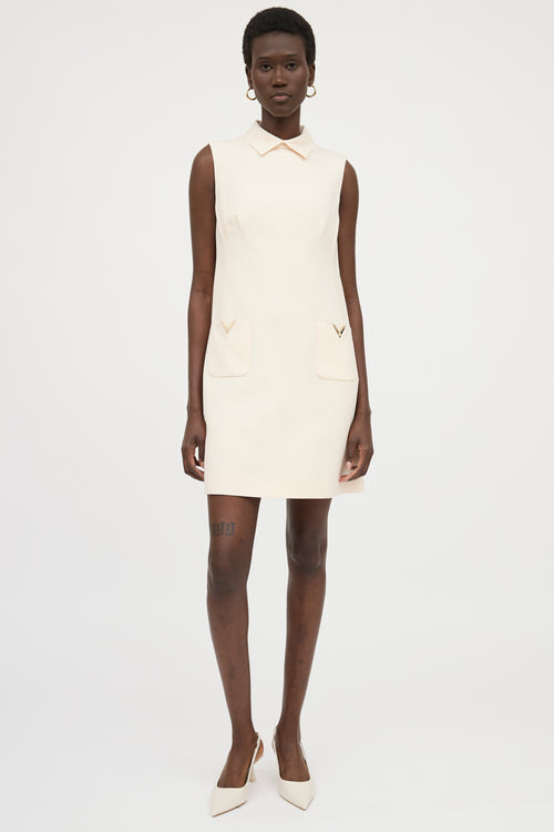 Valentino Wool Shift Dress