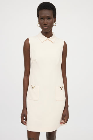 Valentino Wool Shift Dress