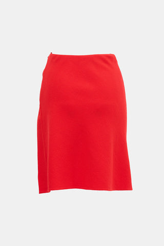 Valentino Crepe Midi Skirt