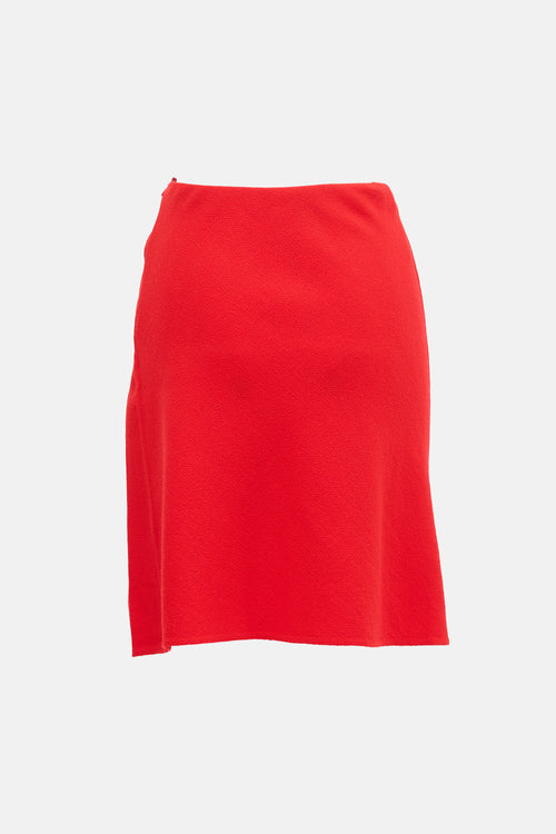 Valentino Crepe Midi Skirt