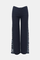 Valentino Embellished Wide Leg Pant