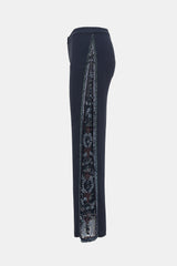 Valentino Embellished Wide Leg Pant