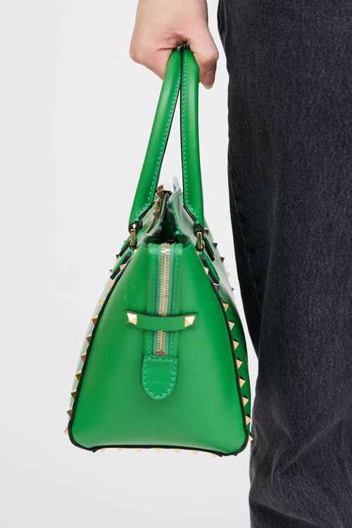 Valentino Rockstud Trapeze Tote
