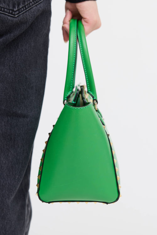 Valentino Rockstud Trapeze Tote