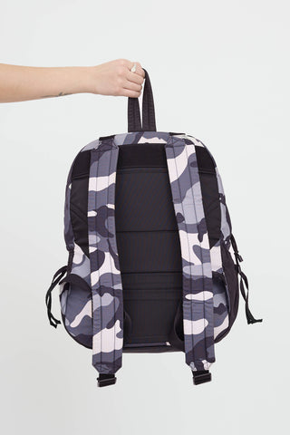 Nylon Camo Backpack