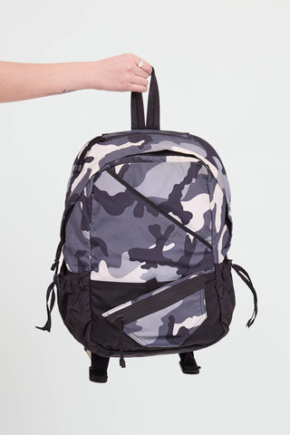 Nylon Camo Backpack