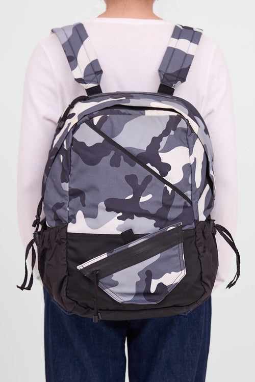 Nylon Camo Backpack
