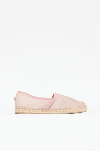 Valentino Lace Espadrille Sneaker