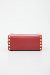 Valentino Leather Alcove Rockstud Box Bag