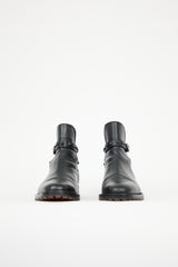 Valentino Leather Beatle Jodhpur Boot